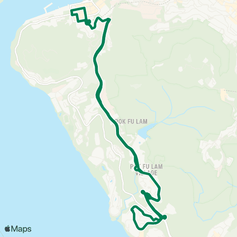 Green Minibus Hki - 23 map