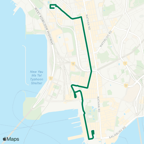 Green Minibus Kln - 3 map