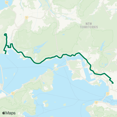 Green Minibus Nt - 47s map