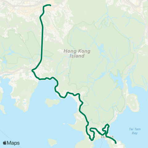 Green Minibus Hki - 40 map