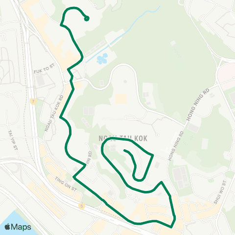 Green Minibus Kln - 35 map