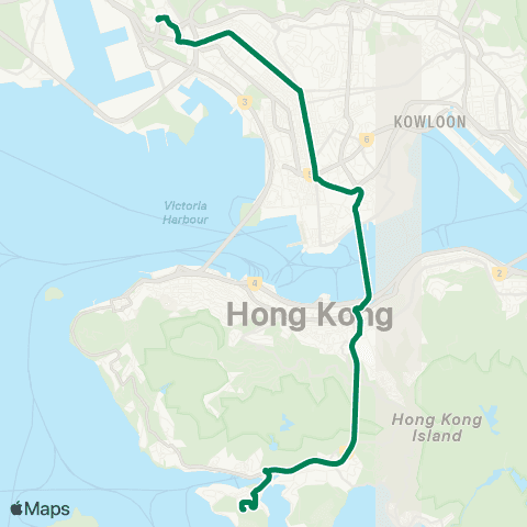 Kowloon Motor Bus Lei Tung Estate - Lai Chi Kok map