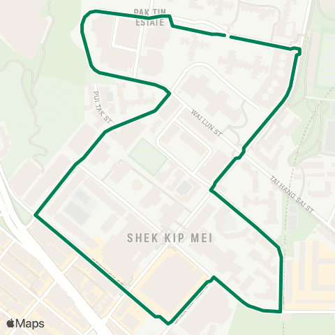 Green Minibus Kln - 9m map