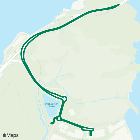 Kowloon Motor Bus Disneyland - Lantau Link Bbi (Circular) map