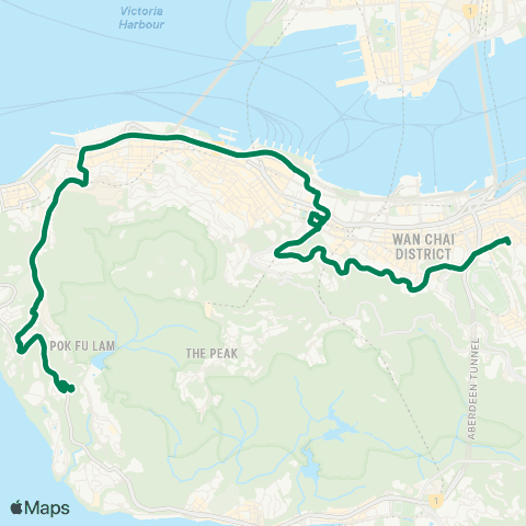 Green Minibus Hki - 28 map