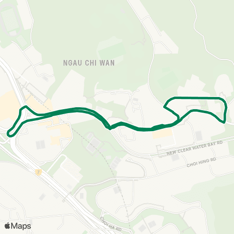 Green Minibus Kln - 16 map