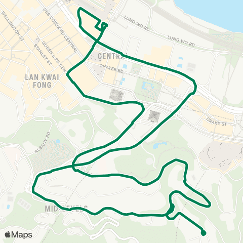 Green Minibus Hki - 9 map