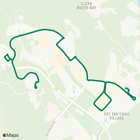Green Minibus Nt - 15 map