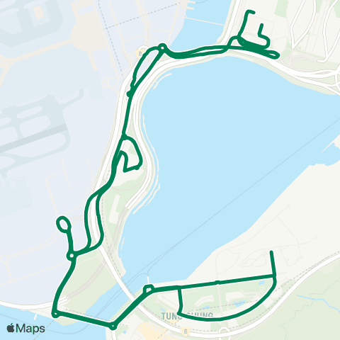 Green Minibus Nt - 901 map