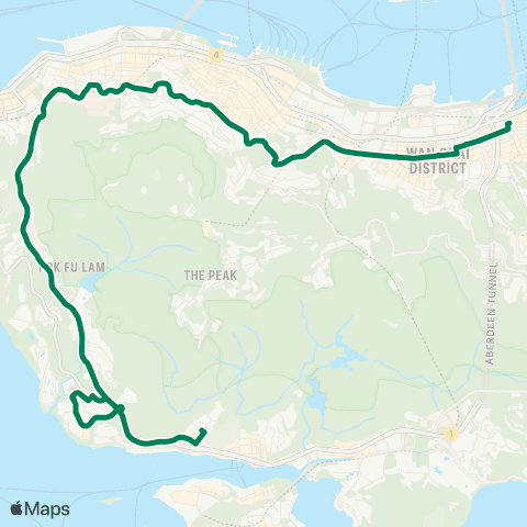Green Minibus Hki - 31 map
