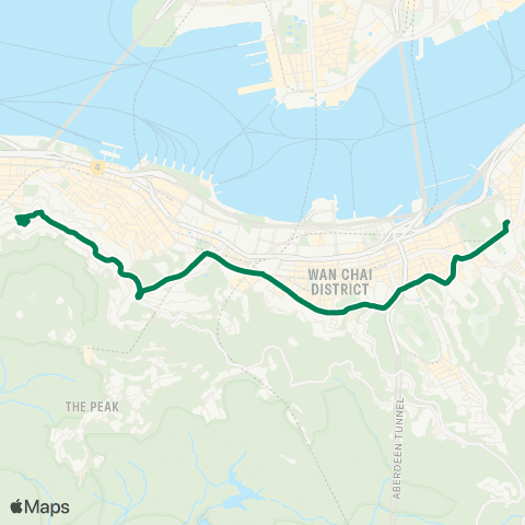 Green Minibus Hki - 56a map