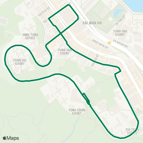 Green Minibus Hki - 50 map