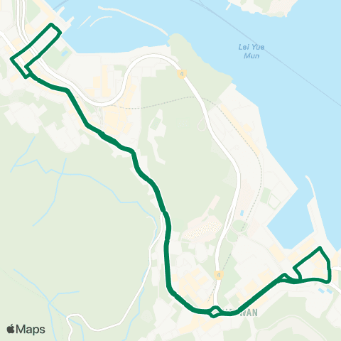 Green Minibus Hki - 20 map