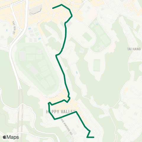 Green Minibus Hki - 30 map