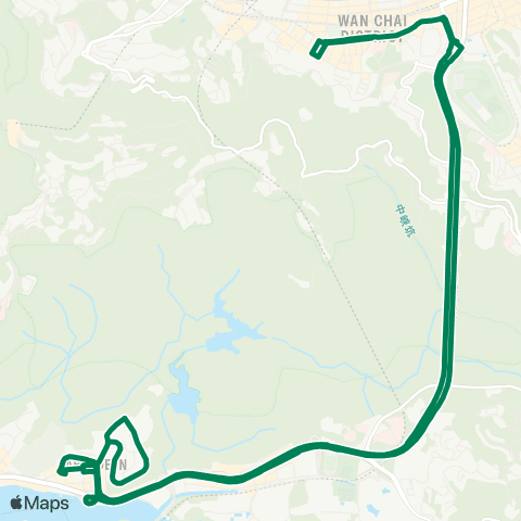 Green Minibus Hki - 4b map