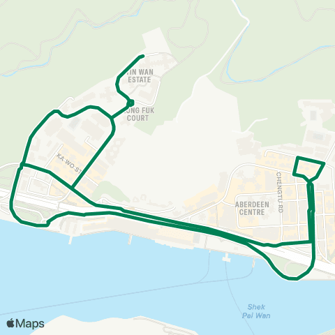 Green Minibus Hki - 51 map