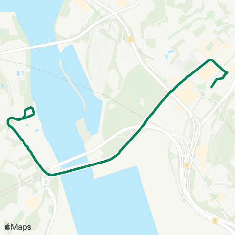 Green Minibus Nt - 88b map