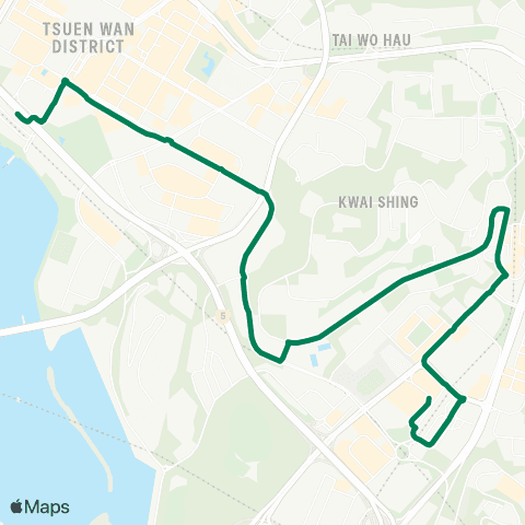Green Minibus Nt - 87k map