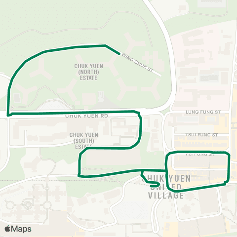Green Minibus Kln - 38m map