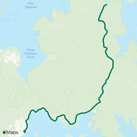 Green Minibus Nt - 7 map