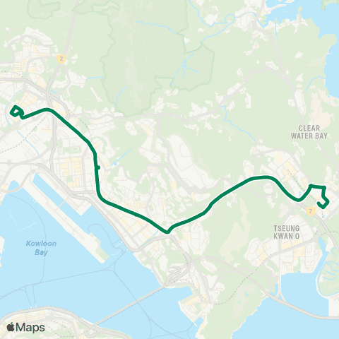Green Minibus Nt - 102 map