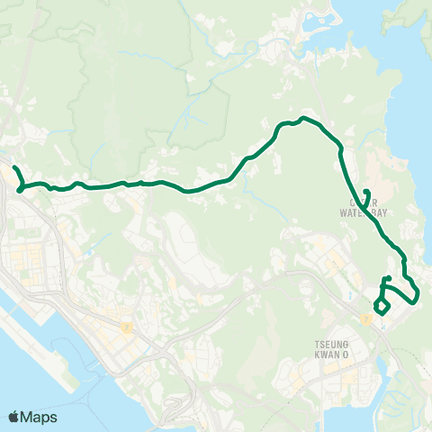 Green Minibus Nt - 11 map