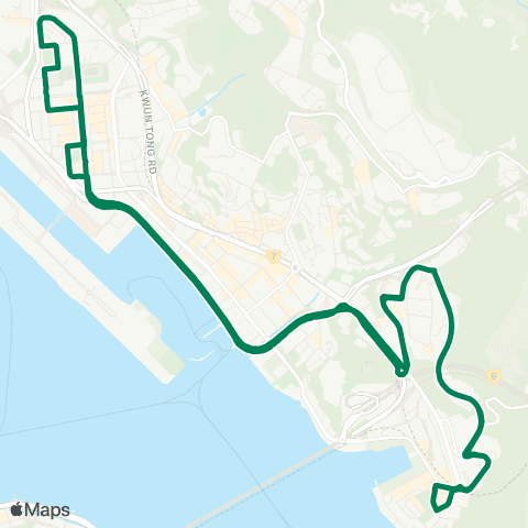 Green Minibus Kln - 87 map