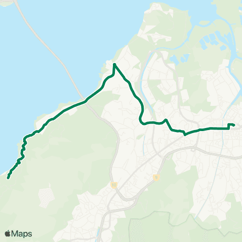 Green Minibus Nt - 33 map