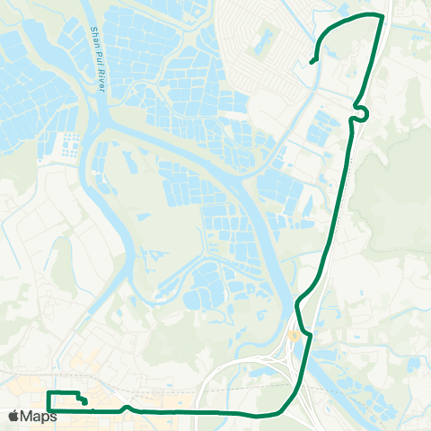 Green Minibus Nt - 36a map
