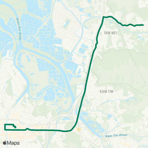 Green Minibus Nt - 37 map
