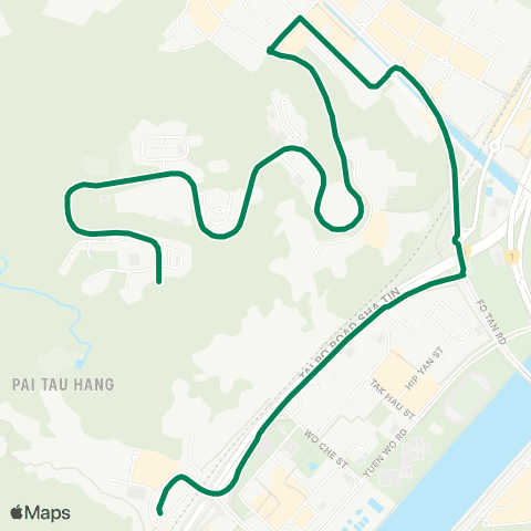 Green Minibus Nt - 69k map