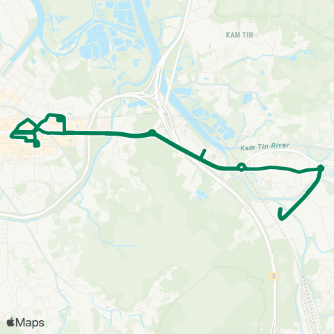 Green Minibus Nt - 602c map