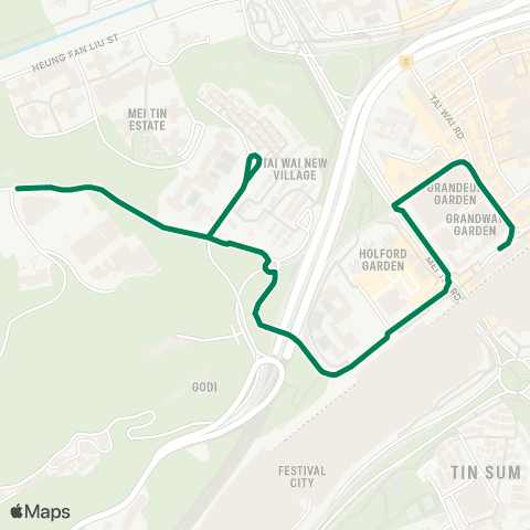 Green Minibus Nt - 64k map