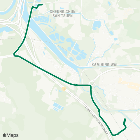 Green Minibus Nt - 620 map