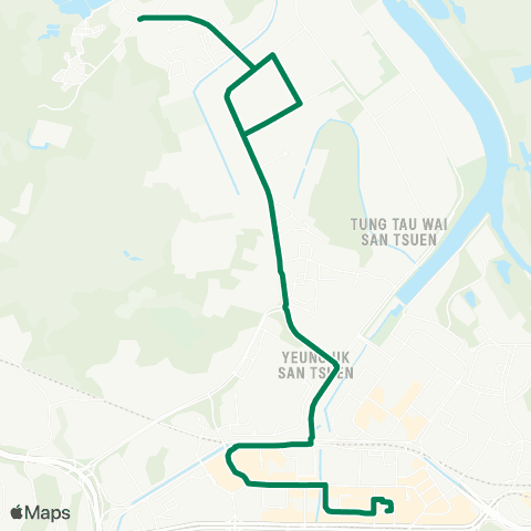 Green Minibus Nt - 74 map