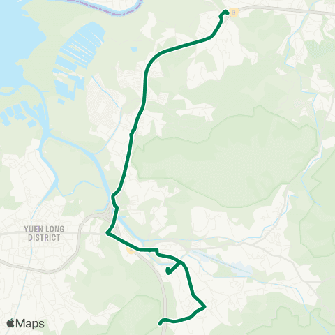 Green Minibus Nt - 78 map