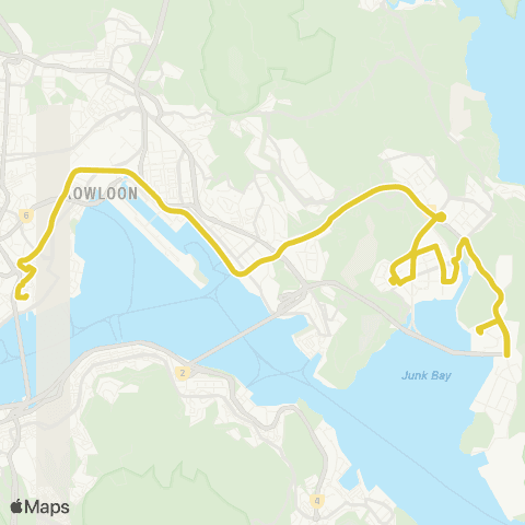 Citybus Hong Kong Coliseum - Hong Kong Coliseum map