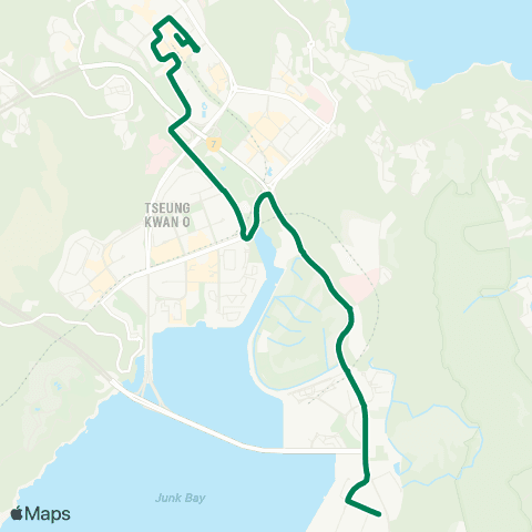 Green Minibus Nt - 115 map