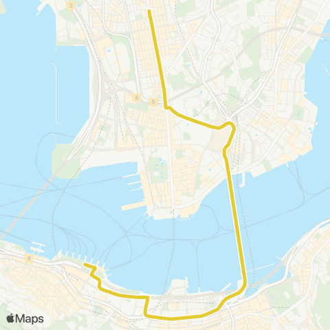 Citybus Central (Ferry Piers) - Central (Ferry Piers) map