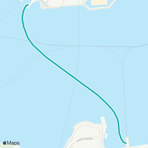 Hong Kong Ferries Tsim Sha Tsui - Wan Chai map