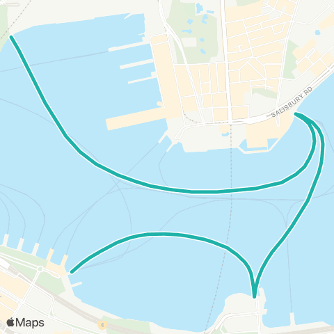 Hong Kong Ferries W Kowloon / Tsim Sha Tsui E - Wan Chai / Central map