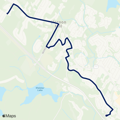 Halifax Transit Springfield map