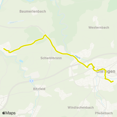  Heilbronner · Hohenloher · Haller Nahverkehr GmbH  map