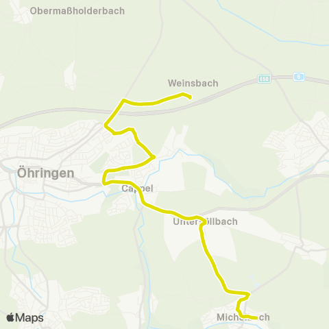  Heilbronner · Hohenloher · Haller Nahverkehr GmbH  map
