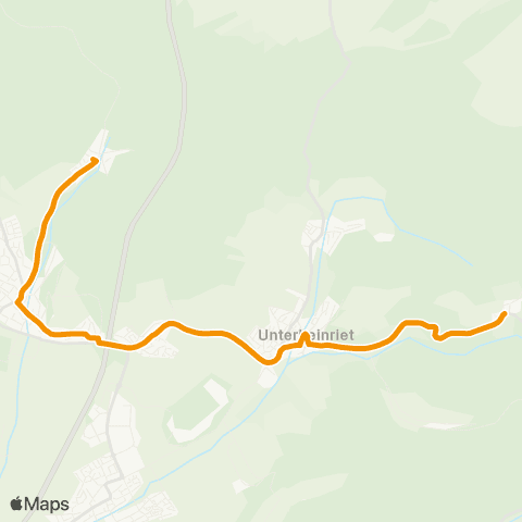  Heilbronner · Hohenloher · Haller Nahverkehr GmbH Obergruppenbach - Untergruppenbach - Happenbach - Unterheinriet - / Vorhof map