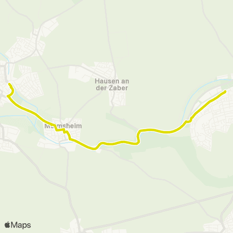  Heilbronner · Hohenloher · Haller Nahverkehr GmbH Lauffen - Meimsheim - Brackenheim map