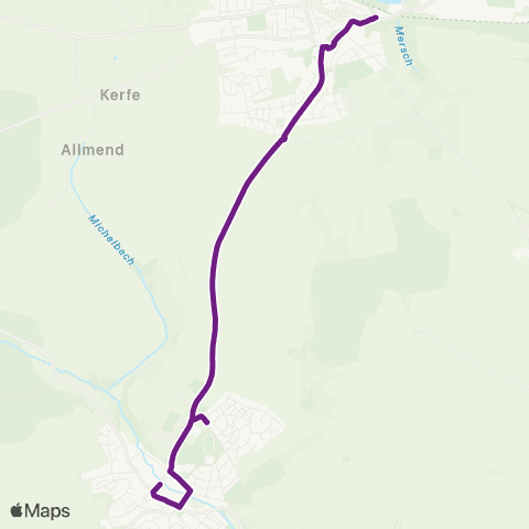  Heilbronner · Hohenloher · Haller Nahverkehr GmbH Bad Wimpfen - Biberach ( - Bonfeld) map