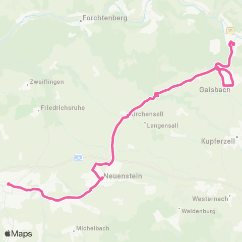  Heilbronner · Hohenloher · Haller Nahverkehr GmbH  map