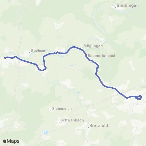  Heilbronner · Hohenloher · Haller Nahverkehr GmbH Neuenstadt a.K. - Langenbrettach - Öhringen Neuenstadt a. K. - Öhringen map