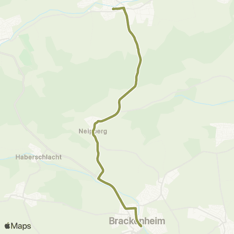  Heilbronner · Hohenloher · Haller Nahverkehr GmbH Brackenheim - Neipperg - Schwaigern map